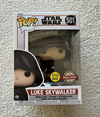 Funko POP! Star Wars Luke Skywalker #501 Glow in the Dark Special Edition