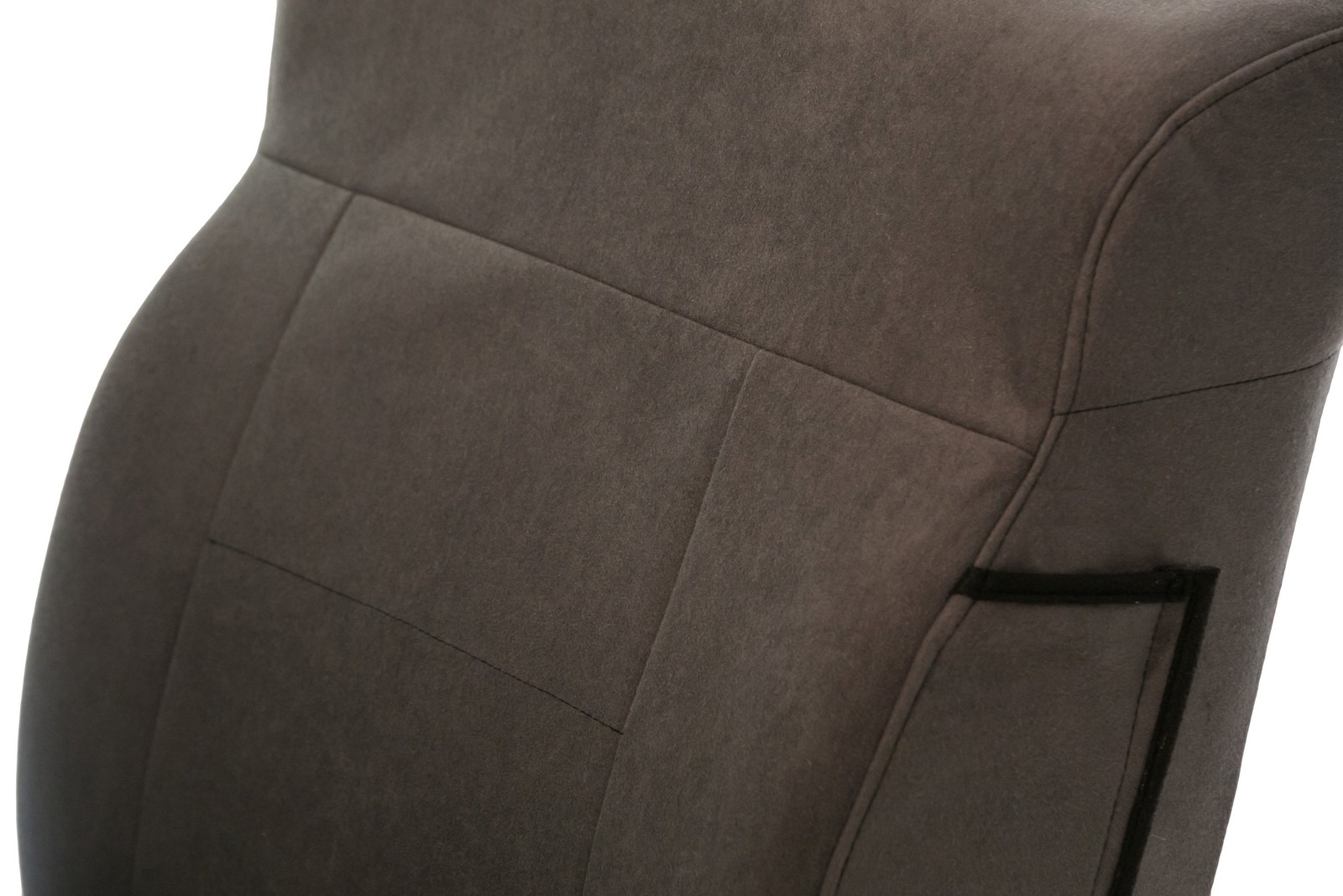 For Kia Forte 14-18 Saddleman Microsuede 2nd Row Gray Custom Seat Covers