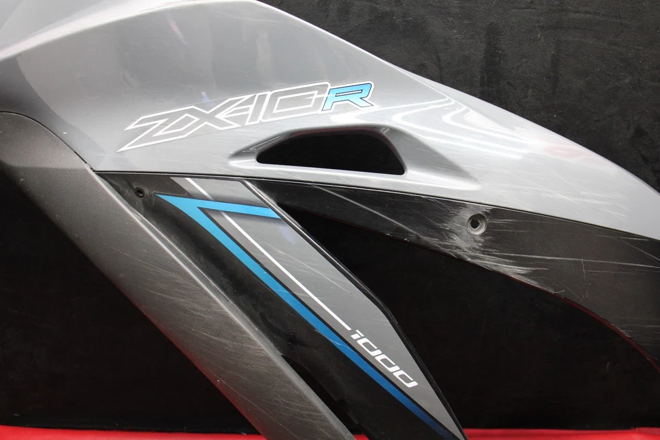 16-2020 KAWASAKI ZX10R OEM lado izquierdo carenado completo superior inferior rayado #8517 Foto 3 de 4