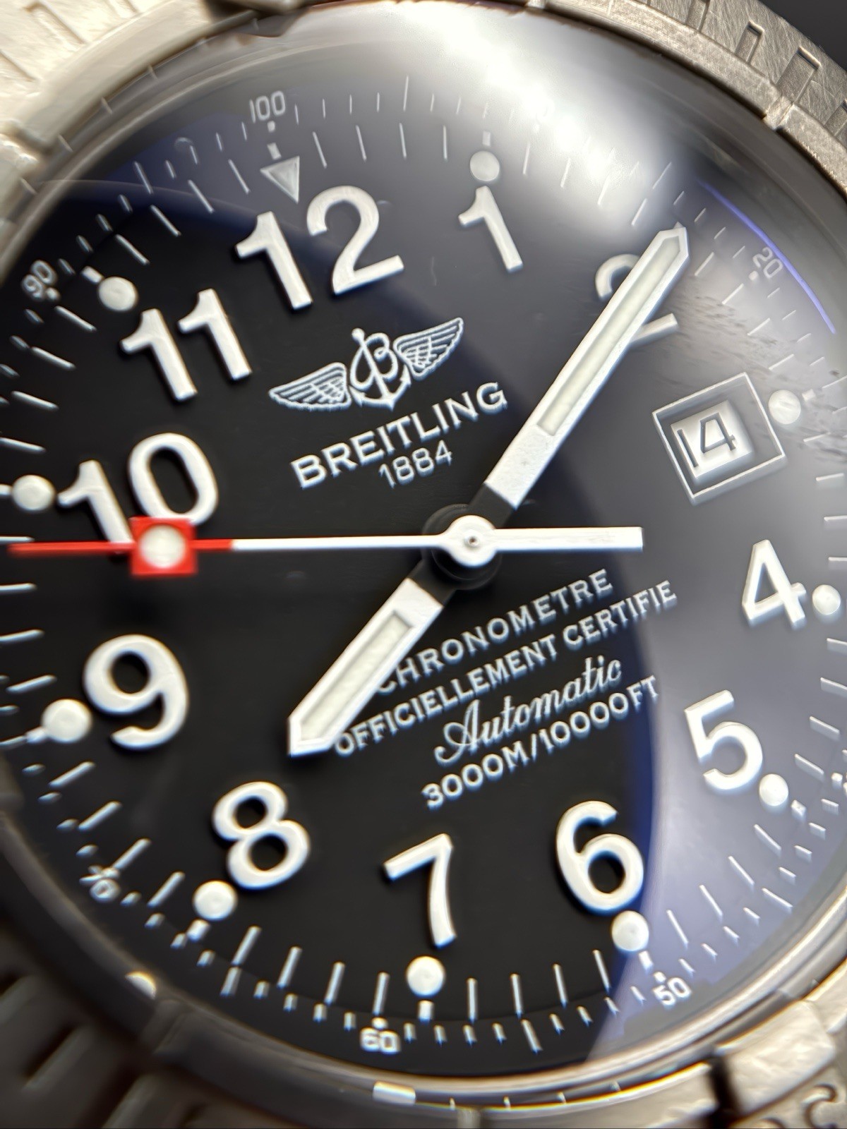 Breitling Avenger Seawolf Ref: E1737018/B640 Titanium complete set image 3