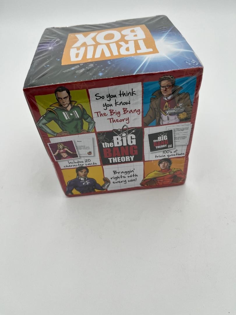 The Big Bang Theory Trivia Box New Unopened Factory Sealed 