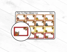 1560-3~~Thanksgiving Half Box Planner Stickers.