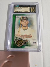 2022 Allen Ginter Chrome Gabriel Arias Green Refractor #/99 CGC 10 Pristine