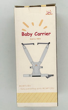 Momtory YM019 Gray Adjustable Multi Carrying Position Baby Wrap Carrier