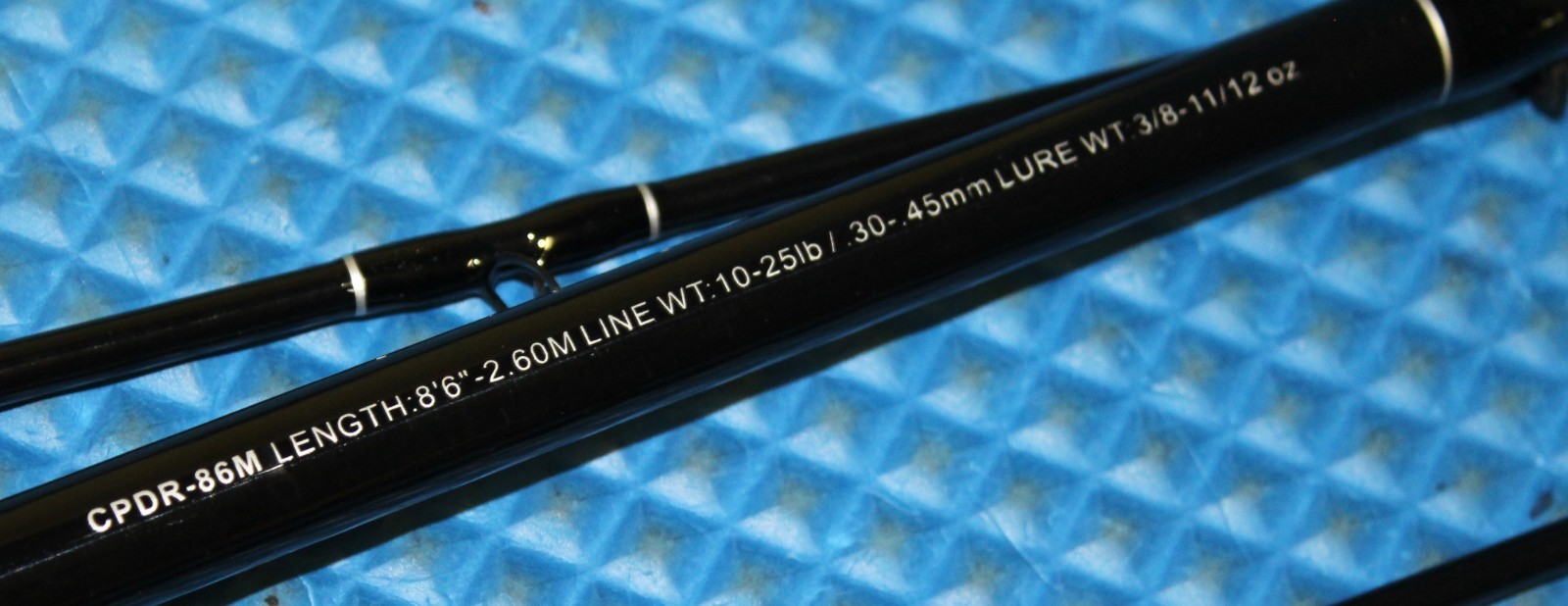 Okuma Black Classic Pro 8' 6" Conventional Trolling Rod 2-Piece CPDR-86M 2-Pack!
