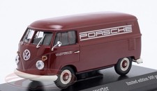 1963 NEW Volkswagen VW T1 Transporter Porsche 1:43 Minichamps Limited Diecast