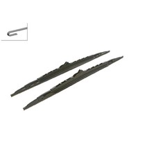 Scheibenwischer Set vorne für Mercedes S-Klasse C215 W220 | 24091322