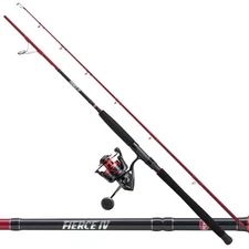 PENN Saltwater Fishing Rod-Reel Combo FIERCE IV Boat 20-30lb 6000 CMB
