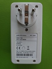Devolo dLAN 200 AVplus Powerline Adapter Netzwerk aus der Steckdose Weiß 1 Stück