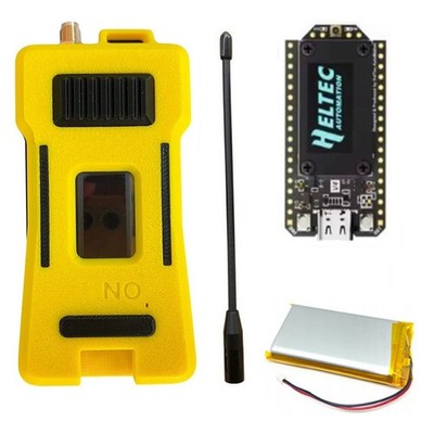 Heltec V4 Meshtastic WiFi LoRa 32 Entwicklungsboard-Gehäuseset mit 3000-MAh6739