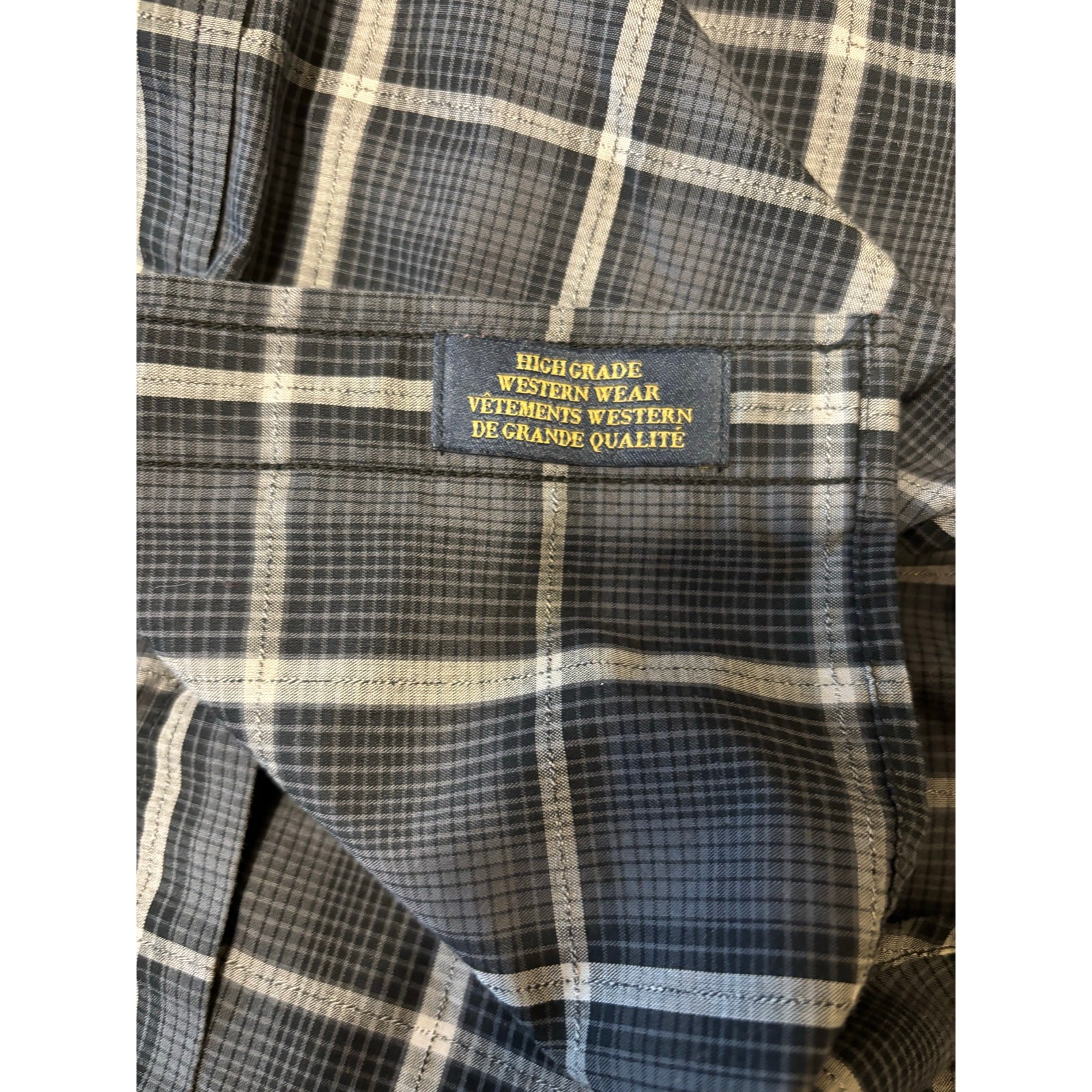 Pendleton Frontier Plaid Western Style Button Dow… - image 8