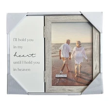 Malden International Designs Hinged Memorial Frame 4 X 6 Inch Photo