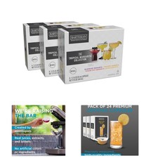 Bartesian 24-Pack Tropical Margarita Mixer Ca...