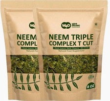 Neem Triple Complex T Cut, Blend of Neem Leaves, Bark, Flower 80:10: 10 2 pack