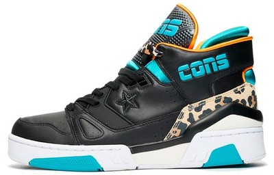[163784C] -Men- ERX-260 Just Don x ERX-260 Converse Mid 'Animal - Black Teal'