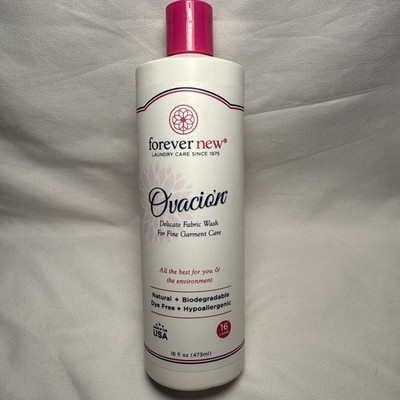 Ovación Forever New Laundry Care, Natural Dye Free Biodegradable Hypoallergenic 