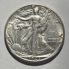 1946 D Silver Walking Liberty Half Dollar L158
