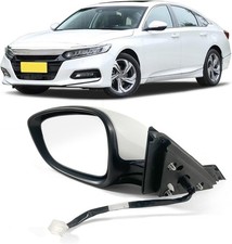 Left Driver Side Door Mirror For Honda Accord LX, Sport 2018-2022 Power Non-