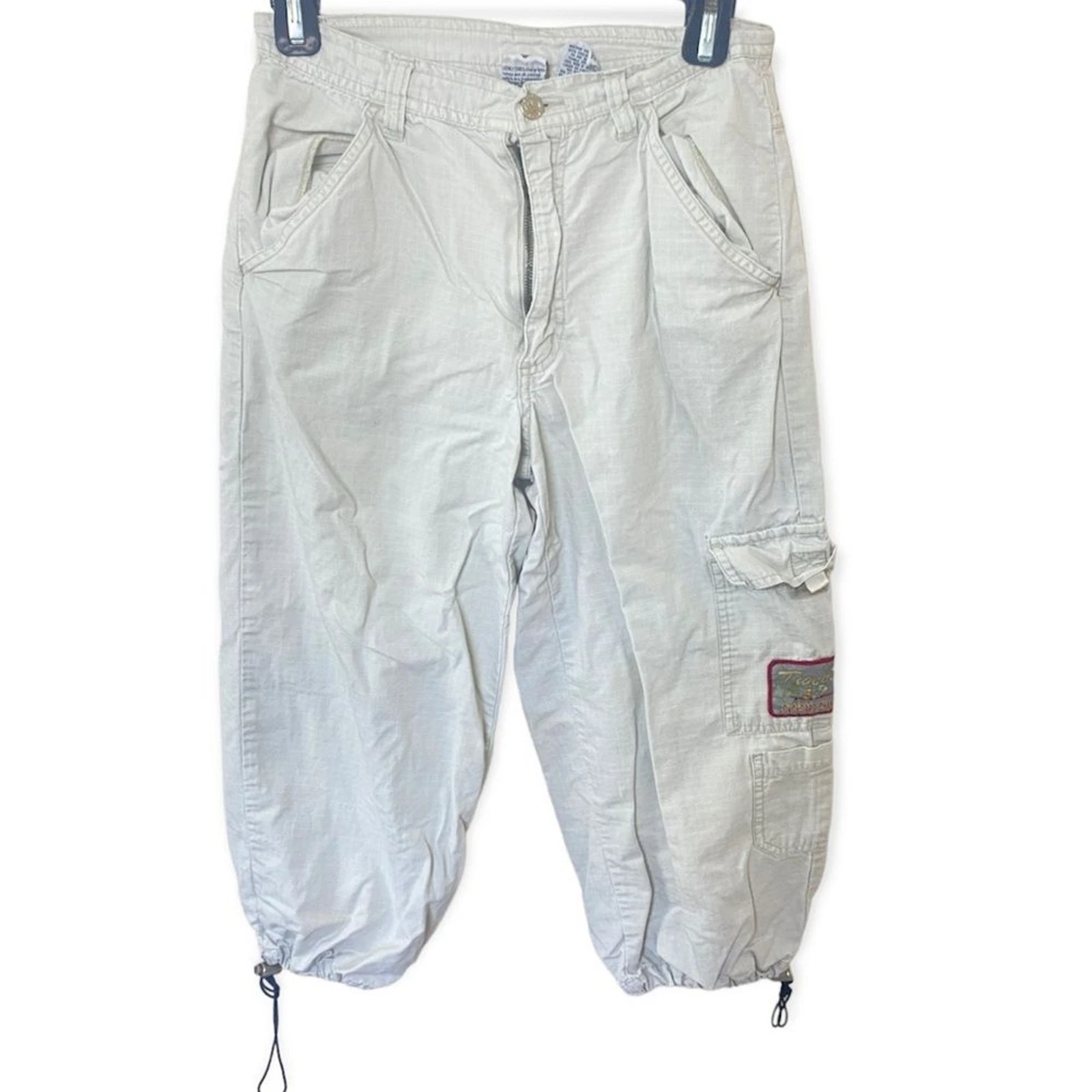 Vintage Y2K Looney Toons Tweety Cargo Pants Capris