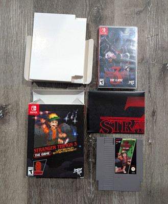 Limited Run Games Stranger Things 3: The Game Collector's Edition Switch Manual