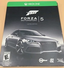 Forza Motorsport 5 Limited Edition Microsoft Xbox One - Steel Book/Logo Stickers