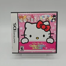 Loving Life With Hello Kitty & Friends (Nintendo DS, 2011) Case & Manual Only