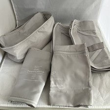 5 Packing Cubes Set - Lightweight Mesh Travel Luggage Organizers And Pouches