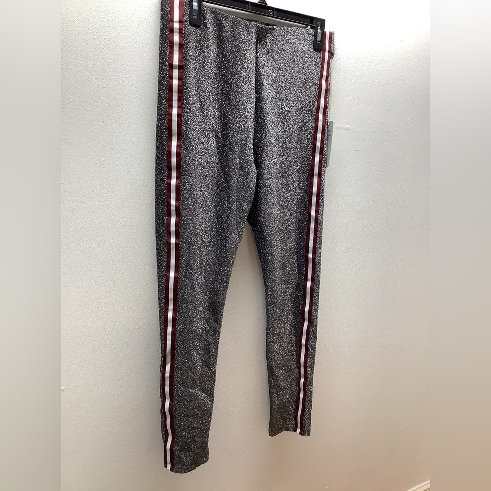 Iris Basic Size Large Sparkling Gray Leggings Wit… - image 4