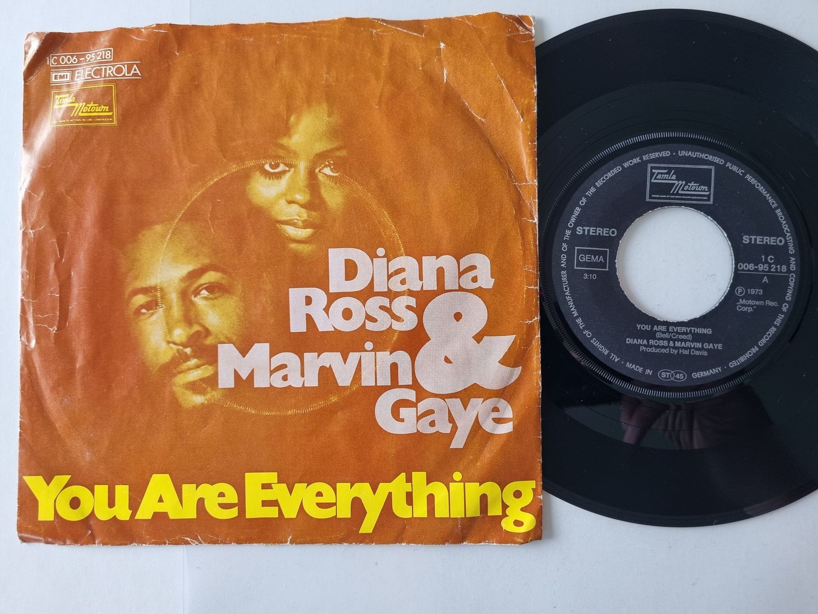 Diana Ross & Marvin Gaye - You are everything 7'' Vinyl Germany