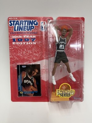 1997 STARTING LINEUP NIP TIM DUNCAN EXTENDED SERIES SAN ANTONIO SPURS ROOKIE