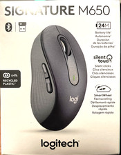 Logitech SIgnature M650 Wireless Mouse - Graphite