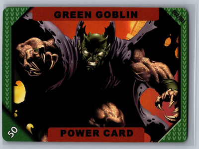 Marvel ReCharge CCG Green Goblin #106/250 Power Card TCG Series 1