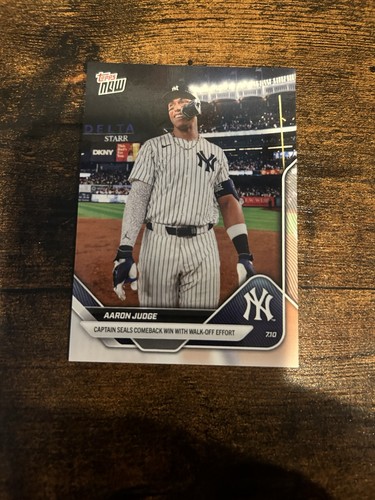 2025 Topps Now 410 Aaron Judge