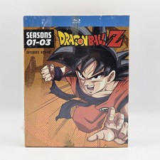 Dragon Ball Z Blu Ray Seasons 1-3 Box Set Episodes 1-107 Walmart Exclusive NEW
