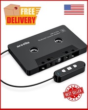 Arsvita 5.1 Bluetooth Cassette Adapter, Car Audio Bluetooth Cassette Receiver, C