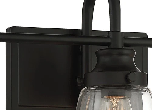 Minka Lavery 2583 Mannsdale 3 Light 24"W Vanity Light - Coal - Picture 2 of 4