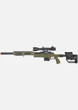 Well Mb4410Ga2 Bolt Action Rifle W/Illuminated Scope (Color: Od Green) Airsoft G