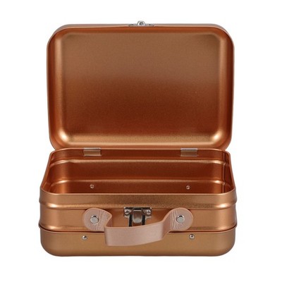  Rectangular Empty Tin Box Jewelry Storage Decorative Keepsake Boxes