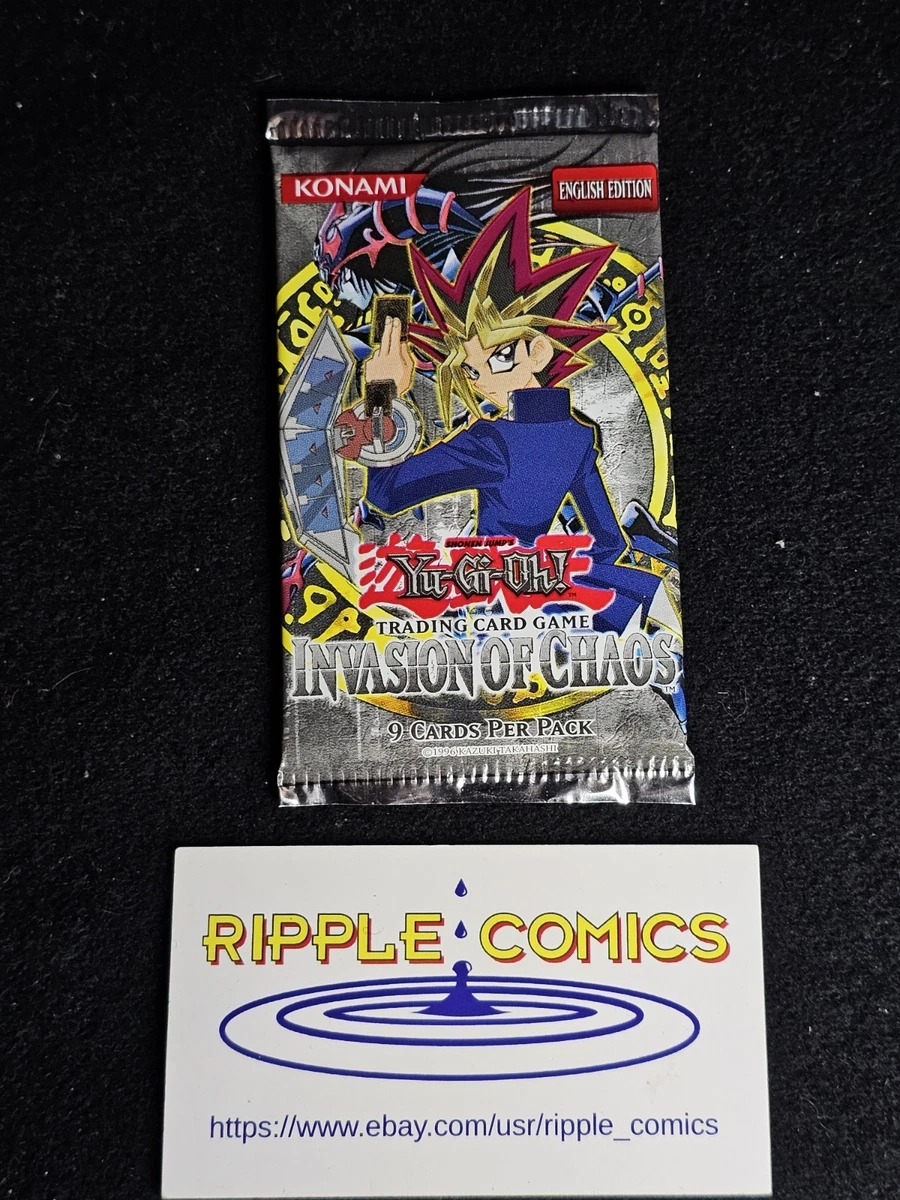 Yu-Gi-Oh! TCG Invasion of Chaos Sealed Collectible Card Game Packs