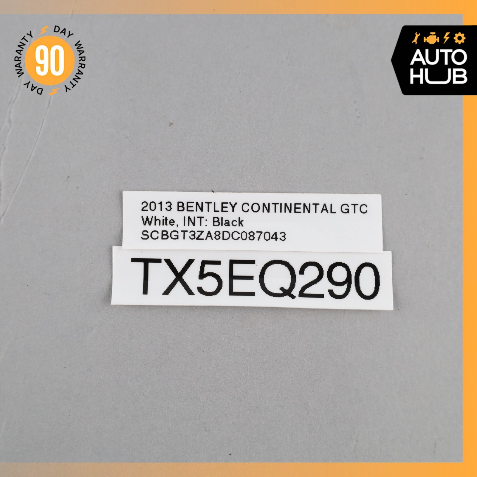 03-18 Bentley Continental GTC GT Fuel Gauge Sensor Left  Side 3D0919673F OEM