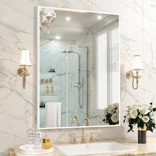 Bathroom Mirrors for Over Sink 24"x36" Bathroom Vanity Mirror White