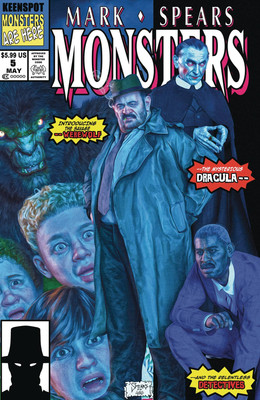 MARK SPEARS MONSTERS #5 CVR D NEW MUTANT #98 HOMAGE & CARD 4/15/25 PRESALE