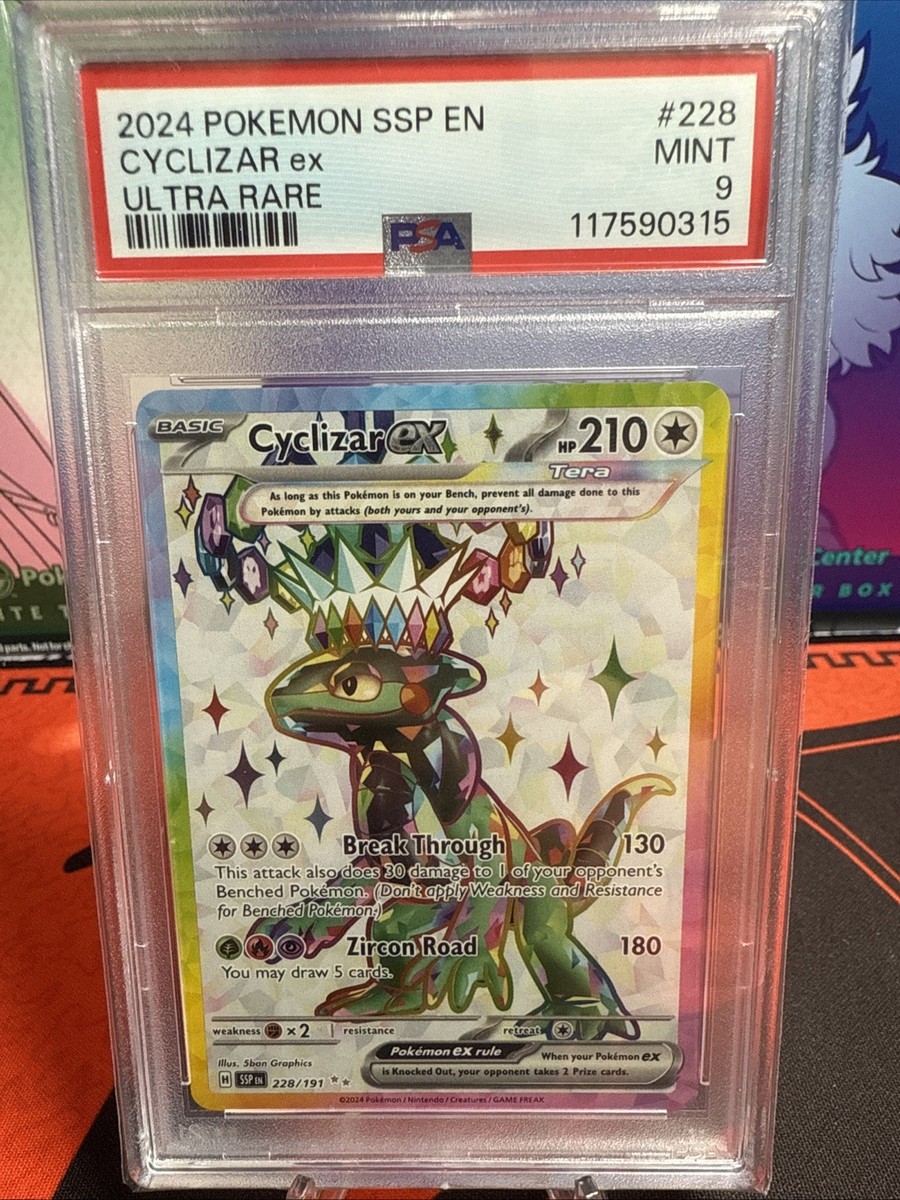 Cyclizar ex 228/191 Sv08: Surging Sparks Holo for sale