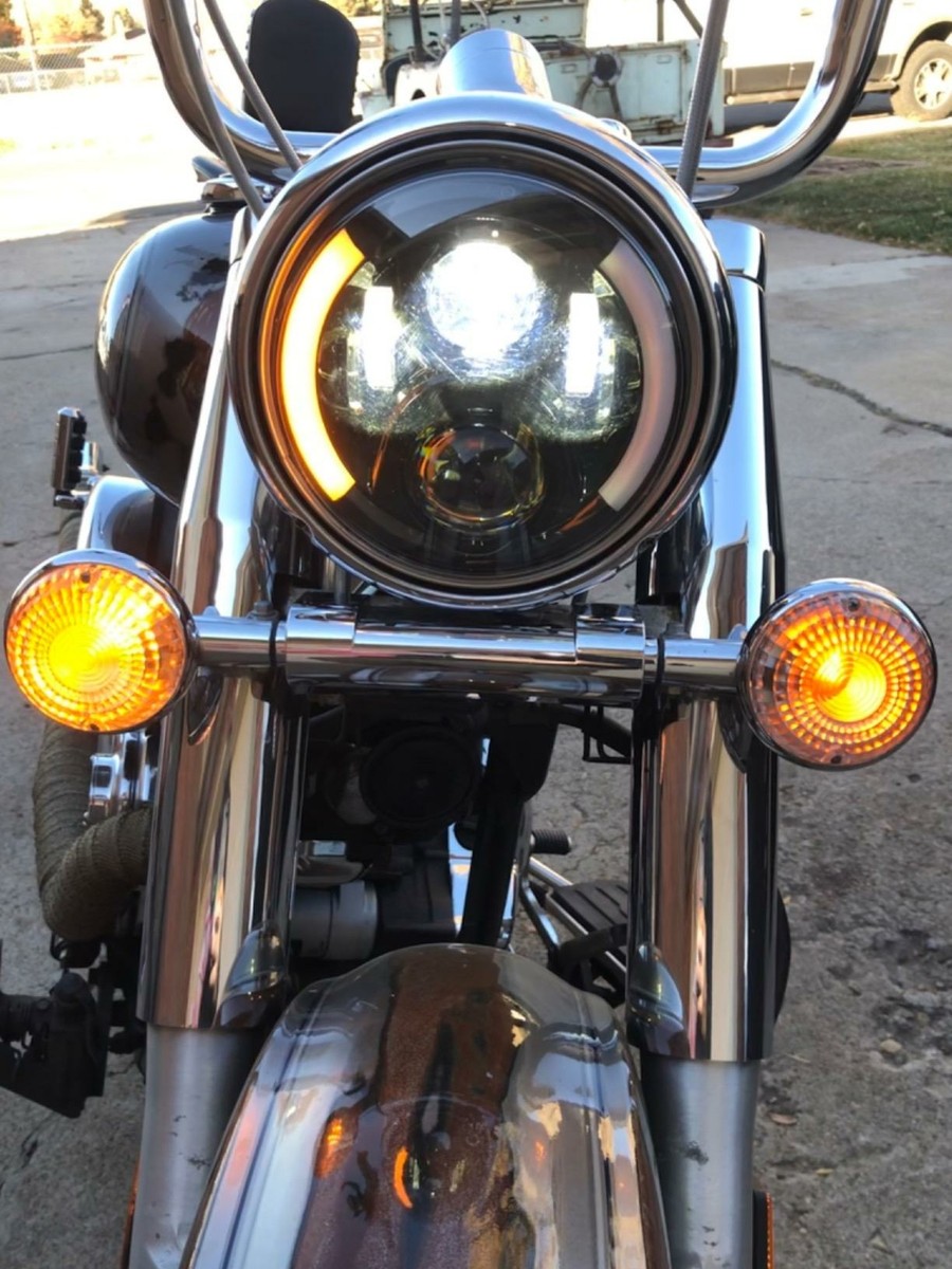 Round Led Headlamp Inch Motorcycle Headlamp High Brightness