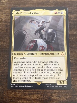 Altair Ibn-La'Ahad 0045 Universes Beyond: Assassin's Creed MTG Magic S2674*  | eBay