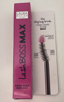 NIB Full Size Laura Geller Lash Boss LashBOSS Max Mascara 0.27 fl oz  Max Black