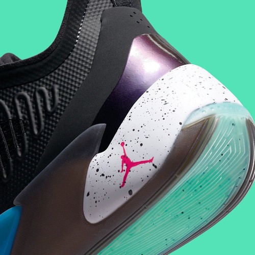 Nike Jordan Luka 1 Trainers Mens UK 6 Sports boots Basketball Shoes New Black - Picture 6 of 6