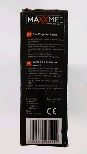 Sonnen-Projektionsleuchte ✅Neu✅ MAXXME DE - Bild 6 von 22