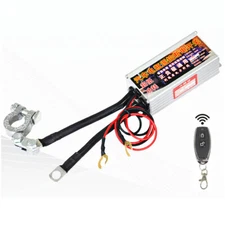 Car Battery Isolator Disconnect Cut Off Power Kill Switch 12V W/Remotes Control