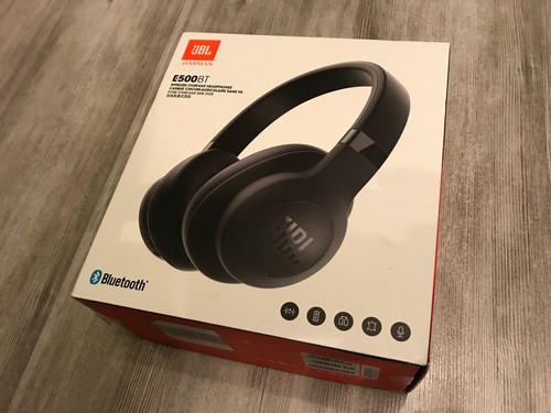 JBL E500BT Over-ear Wireless Headphones Black 100% Genuine Original BOX! |  eBay